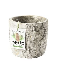 Burgon & Ball Silver Birch Plant Pot Medium